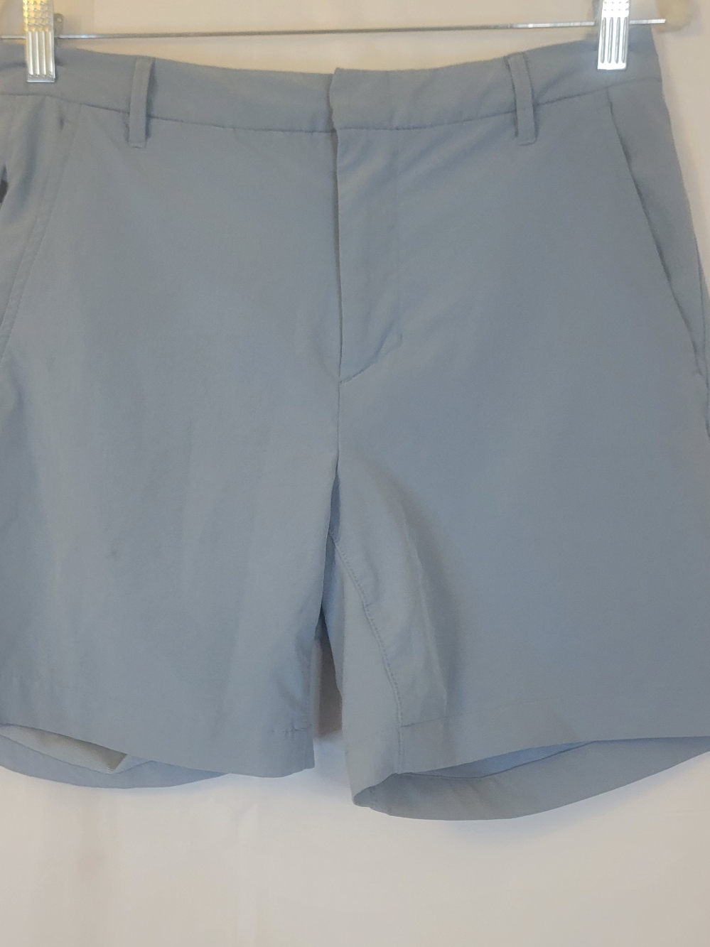 all in motion Light Blue Men's Stretch Flat-Front Shorts